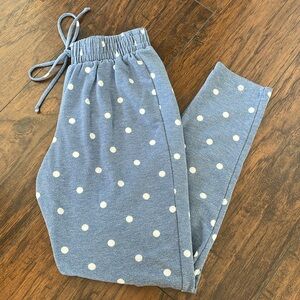 Polka dot pajama pants
